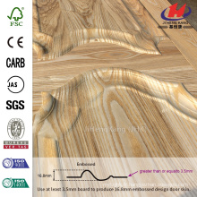 JHK-M02 Nouveau design en bois naturel et embossé Ash LaneFD MDF HDF Door Skin Factory